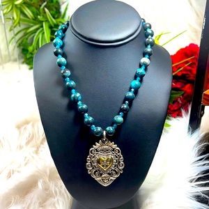 Sacred heart Brighton necklace cross pendant ❤️